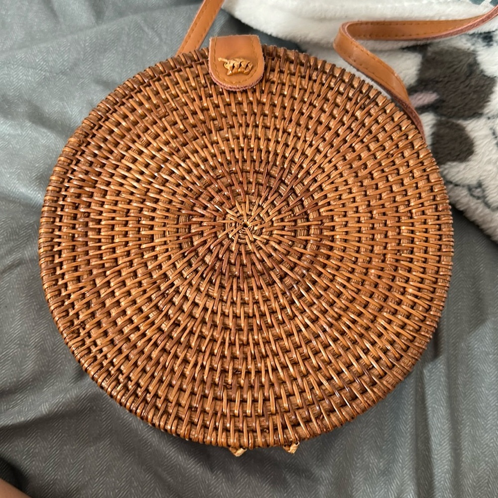 Brown bag never been used.